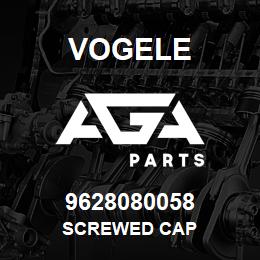 9628080058 Vogele SCREWED CAP | AGA Parts