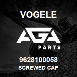 9628100058 Vogele SCREWED CAP | AGA Parts