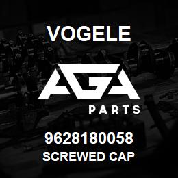 9628180058 Vogele SCREWED CAP | AGA Parts