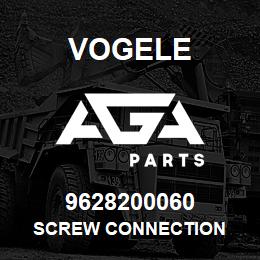 9628200060 Vogele SCREW CONNECTION | AGA Parts