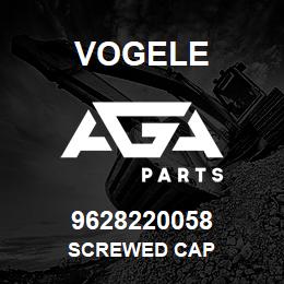 9628220058 Vogele SCREWED CAP | AGA Parts