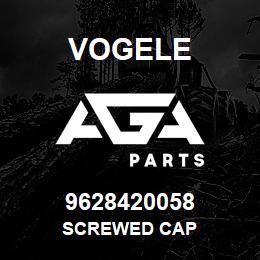 9628420058 Vogele SCREWED CAP | AGA Parts