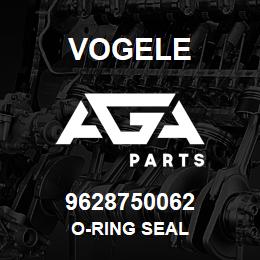 9628750062 Vogele O-RING SEAL | AGA Parts