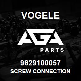 9629100057 Vogele SCREW CONNECTION | AGA Parts