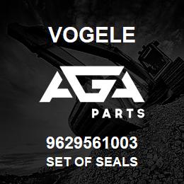 9629561003 Vogele SET OF SEALS | AGA Parts