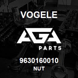 9630160010 Vogele NUT | AGA Parts