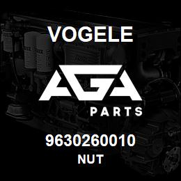 9630260010 Vogele NUT | AGA Parts