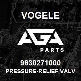 9630271000 Vogele PRESSURE-RELIEF VALVE | AGA Parts