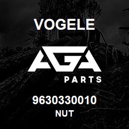 9630330010 Vogele NUT | AGA Parts