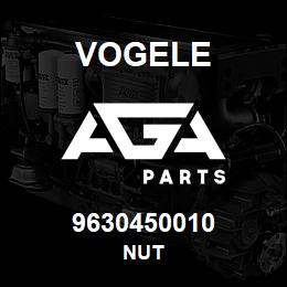 9630450010 Vogele NUT | AGA Parts