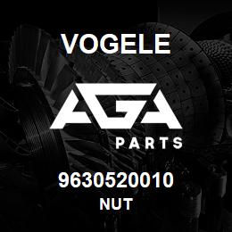 9630520010 Vogele NUT | AGA Parts