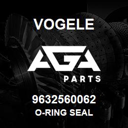 9632560062 Vogele O-RING SEAL | AGA Parts