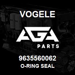 9635560062 Vogele O-RING SEAL | AGA Parts