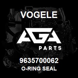 9635700062 Vogele O-RING SEAL | AGA Parts