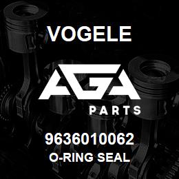 9636010062 Vogele O-RING SEAL | AGA Parts