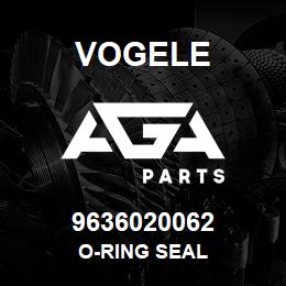 9636020062 Vogele O-RING SEAL | AGA Parts