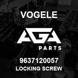 9637120057 Vogele LOCKING SCREW | AGA Parts