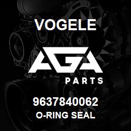 9637840062 Vogele O-RING SEAL | AGA Parts