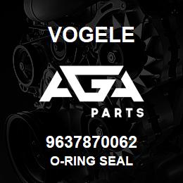 9637870062 Vogele O-RING SEAL | AGA Parts