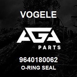 9640180062 Vogele O-RING SEAL | AGA Parts