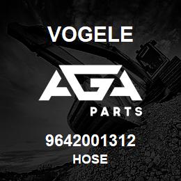 9642001312 Vogele HOSE | AGA Parts