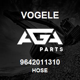 9642011310 Vogele HOSE | AGA Parts