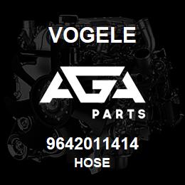 9642011414 Vogele HOSE | AGA Parts