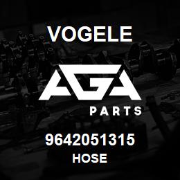 9642051315 Vogele HOSE | AGA Parts