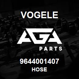 9644001407 Vogele HOSE | AGA Parts