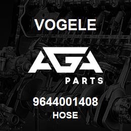 9644001408 Vogele HOSE | AGA Parts