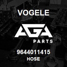 9644011415 Vogele HOSE | AGA Parts