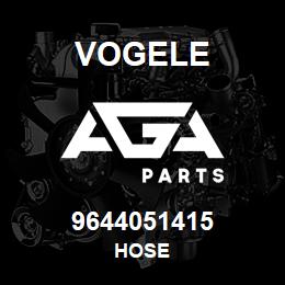 9644051415 Vogele HOSE | AGA Parts