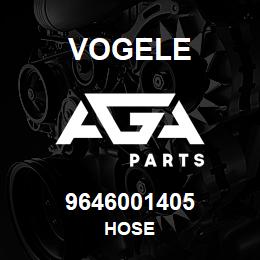 9646001405 Vogele HOSE | AGA Parts