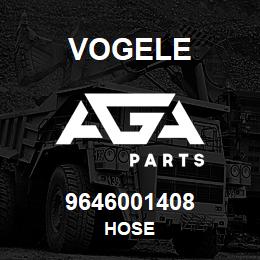 9646001408 Vogele HOSE | AGA Parts