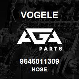 9646011309 Vogele HOSE | AGA Parts