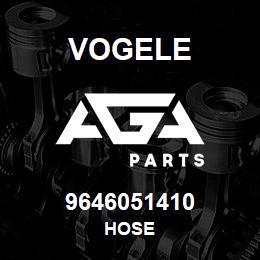 9646051410 Vogele HOSE | AGA Parts