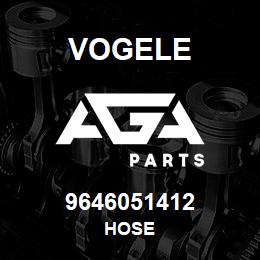 9646051412 Vogele HOSE | AGA Parts