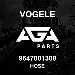 9647001308 Vogele HOSE | AGA Parts