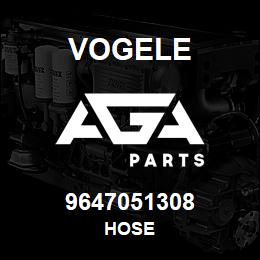 9647051308 Vogele HOSE | AGA Parts