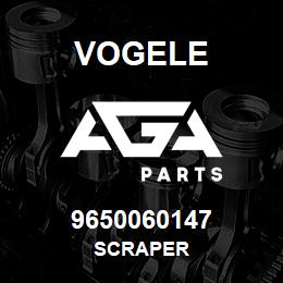 9650060147 Vogele SCRAPER | AGA Parts