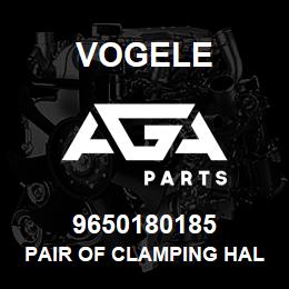 9650180185 Vogele PAIR OF CLAMPING HALVES | AGA Parts