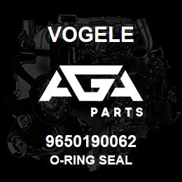 9650190062 Vogele O-RING SEAL | AGA Parts