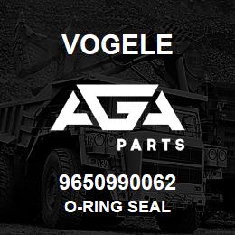 9650990062 Vogele O-RING SEAL | AGA Parts