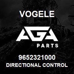 9652321000 Vogele DIRECTIONAL CONTROL VALVE | AGA Parts