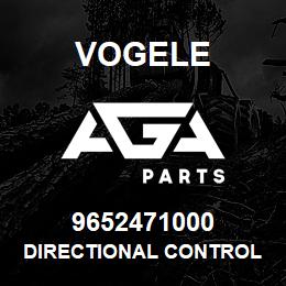 9652471000 Vogele DIRECTIONAL CONTROL VALVE | AGA Parts