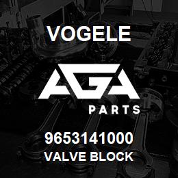 9653141000 Vogele VALVE BLOCK | AGA Parts