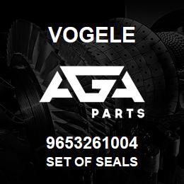 9653261004 Vogele SET OF SEALS | AGA Parts