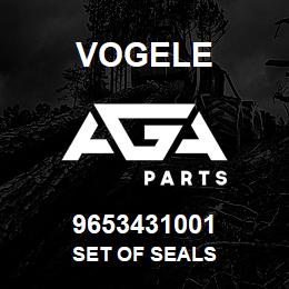 9653431001 Vogele SET OF SEALS | AGA Parts