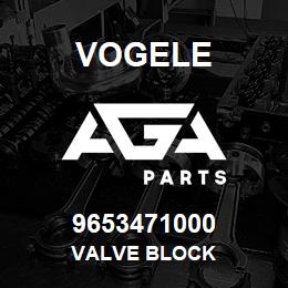 9653471000 Vogele VALVE BLOCK | AGA Parts