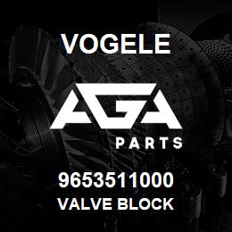 9653511000 Vogele VALVE BLOCK | AGA Parts